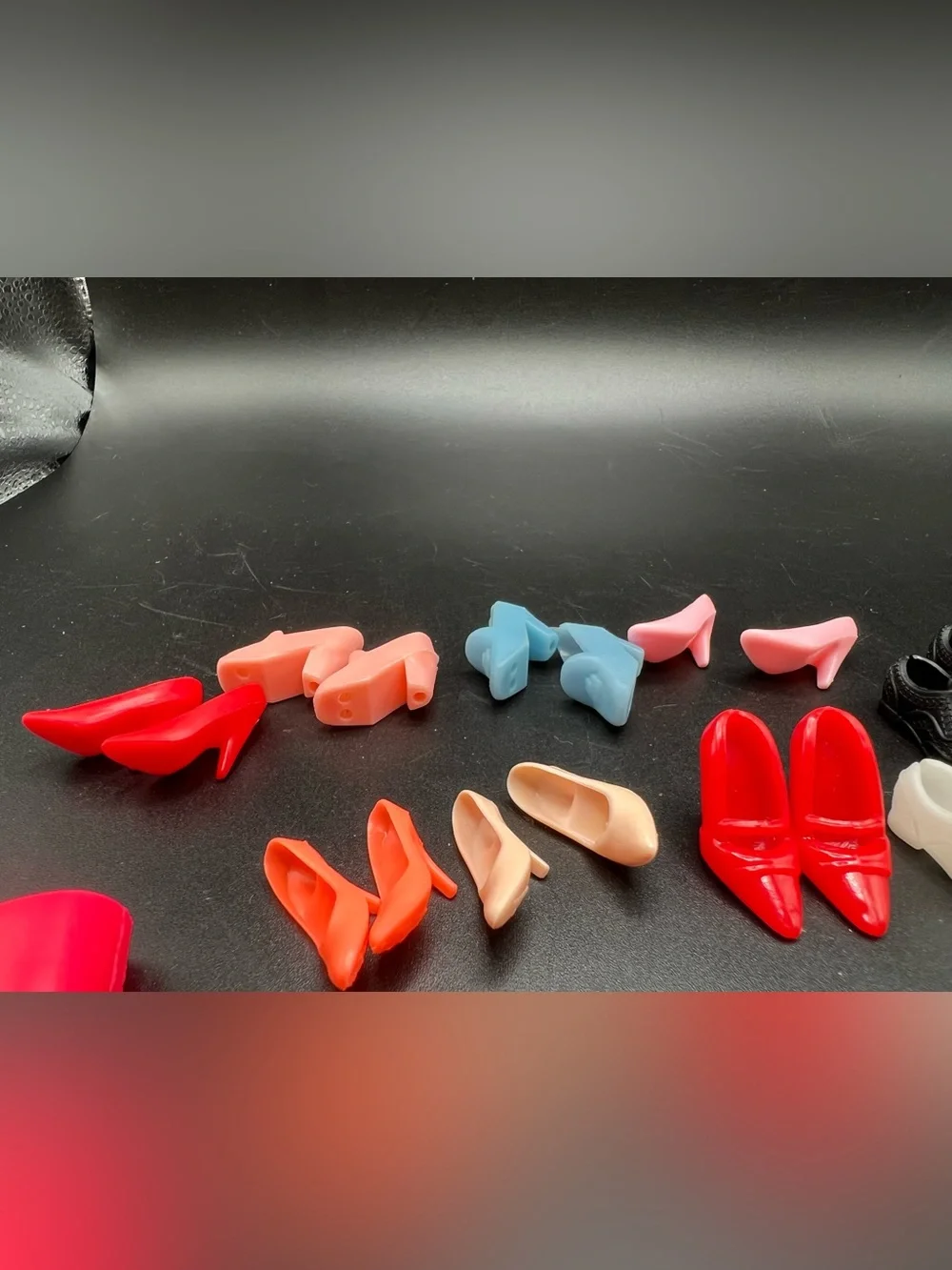 Vintage Barbie Shoe Lot Boots, Heels, Tennis Shoes Mixed Bundle